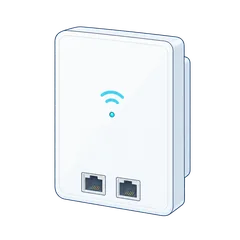 面板 AP，AI 通用設備示意